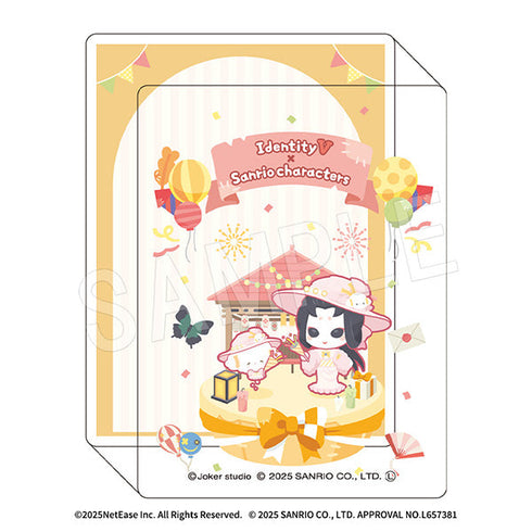 『IdentityV 第五人格×サンリオキャラクターズ』アクリルブロック 芸者×こぎみゅん
