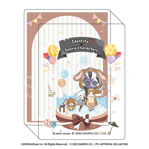 『IdentityV 第五人格×サンリオキャラクターズ』アクリルブロック 黒無常×シュガーバニーズ(くろうさ)