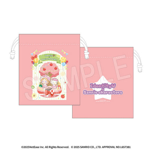 『IdentityV 第五人格×サンリオキャラクターズ』ミニ巾着 庭師×ハローキティ