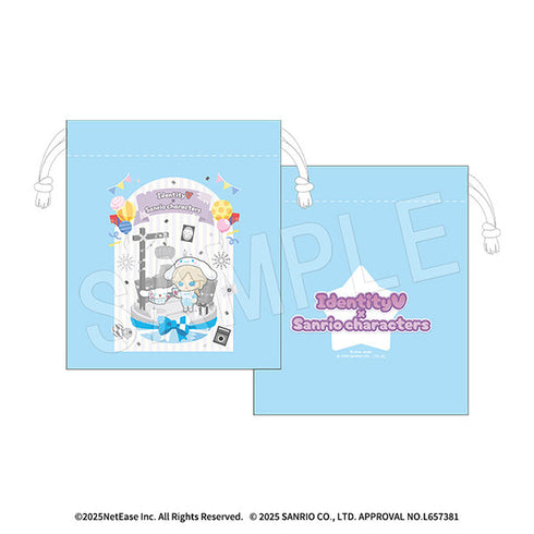 『IdentityV 第五人格×サンリオキャラクターズ』ミニ巾着 写真家×シナモロール