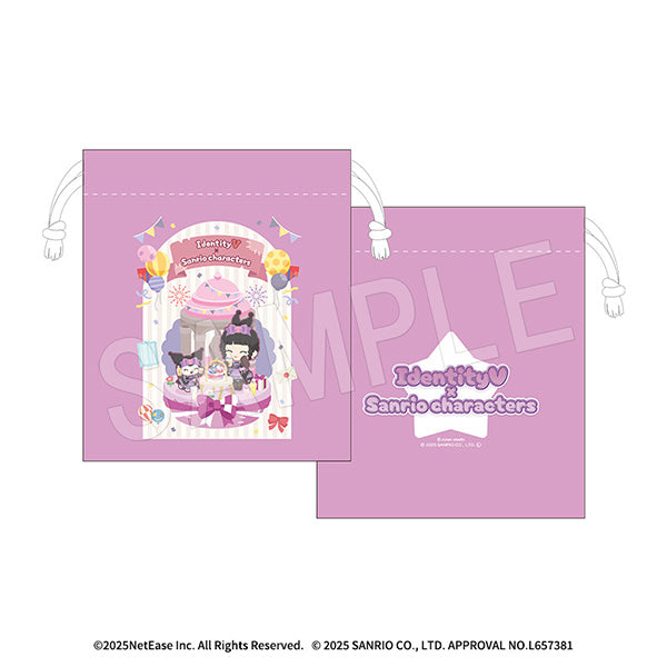 『IdentityV 第五人格×サンリオキャラクターズ』ミニ巾着 血の女王×クロミ