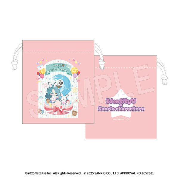 『IdentityV 第五人格×サンリオキャラクターズ』ミニ巾着 漁師×ウィッシュミーメル