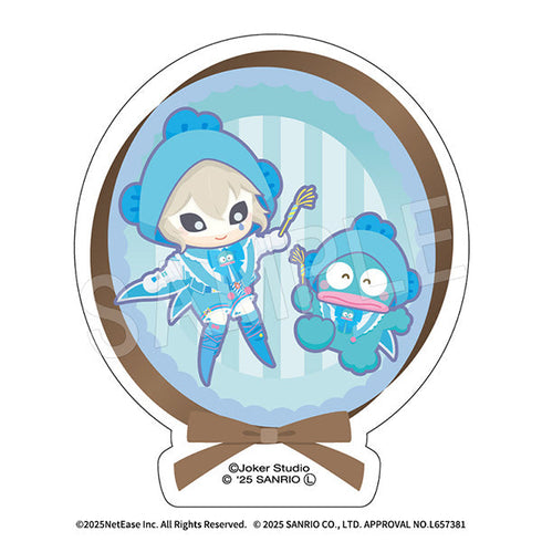 『IdentityV 第五人格×サンリオキャラクターズ』ダイカットステッカー 夜の番人×ハンギョドン