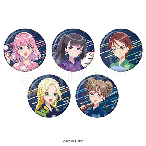 『前橋ウィッチーズ』トレーディンググリッター缶バッジ 夏祭りVer.【BOX】