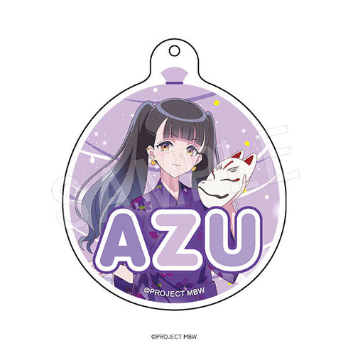 『前橋ウィッチーズ』おなまえアクリルキーホルダー 夏祭りVer. 新里アズ