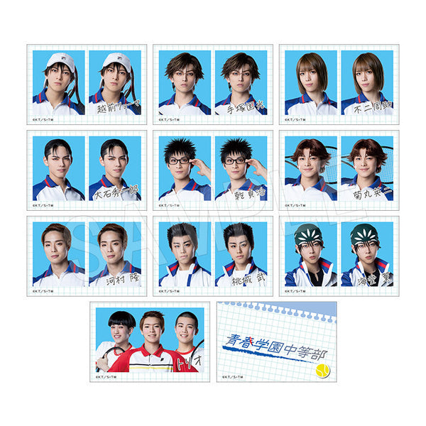 『ミュージカル テニスの王子様 4thシーズン』全国大会 青学(せいがく)vs氷帝 ステッカーセット 青学(せいがく)