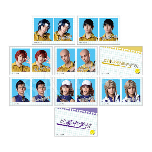 『ミュージカル テニスの王子様 4thシーズン』全国大会 青学(せいがく)vs氷帝 ステッカーセット 立海&比嘉