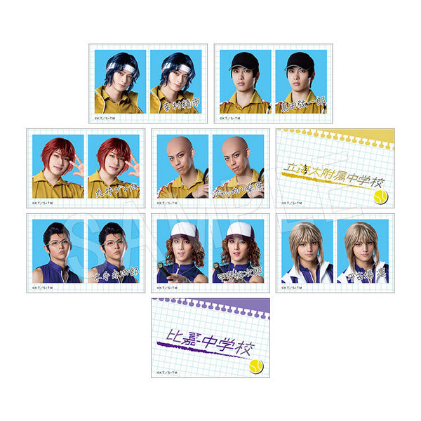 『ミュージカル テニスの王子様 4thシーズン』全国大会 青学(せいがく)vs氷帝 ステッカーセット 立海&比嘉