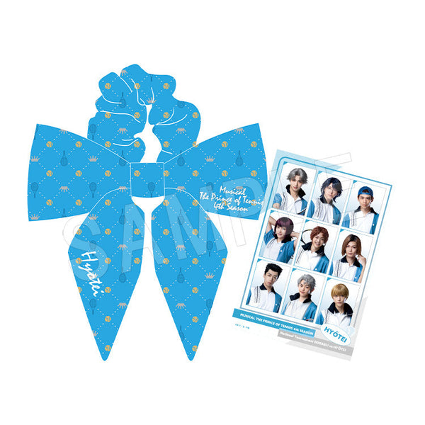 『ミュージカル テニスの王子様 4thシーズン』全国大会 青学(せいがく)vs氷帝 リボンシュシュ(ポストカード付き) 氷帝