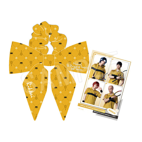 『ミュージカル テニスの王子様 4thシーズン』全国大会 青学(せいがく)vs氷帝 リボンシュシュ(ポストカード付き) 立海