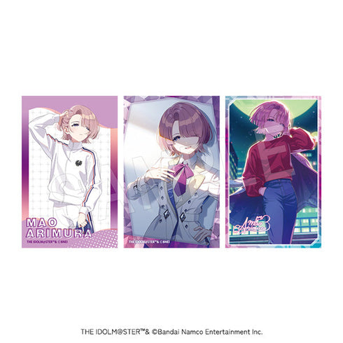 『学園アイドルマスター』ハードブロマイド(3枚セット) 有村麻央