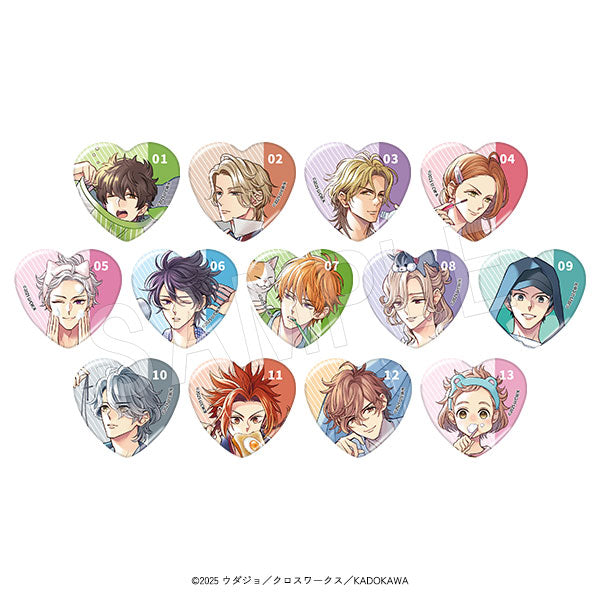 『BROTHERS CONFLICT』トレーディングハート缶バッジ モーニングルーティンVer.【BOX】