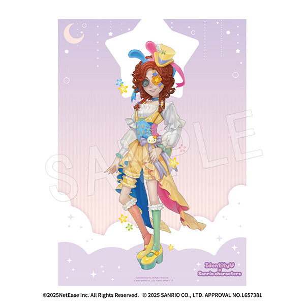 『IdentityV 第五人格×サンリオキャラクターズ』オーロラポスター 弓使い×ウサハナ