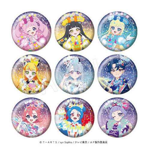 『ひみつのアイプリ』トレーディングホロ缶バッジ【BOX】