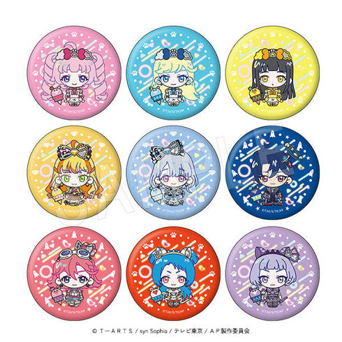 『ひみつのアイプリ』トレーディンググリッター缶バッジ ミニキャラ【BOX】