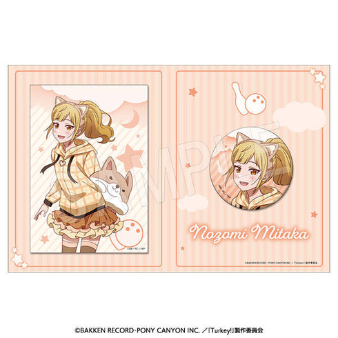 『Turkey!』缶バッジ&ブロマイドセット リラックスタイムVer. 三鷹希