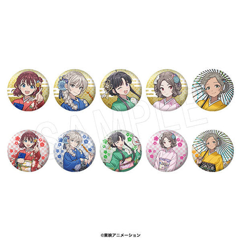 『ガールズバンドクライ』トレーディングヘアライン缶バッジ 京和装Ver.【BOX】