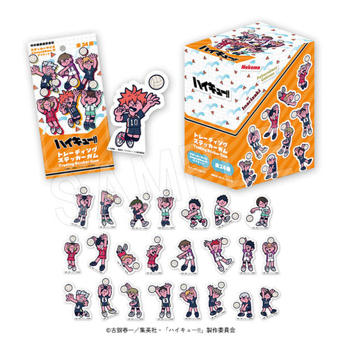 『ハイキュー!!』【食玩】トレーディングステッカーガム【BOX】