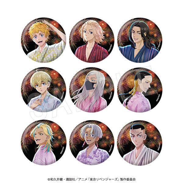 『東京リベンジャーズ』トレーディングホロ缶バッジ 夏の思い出Ver. TypeA【BOX】