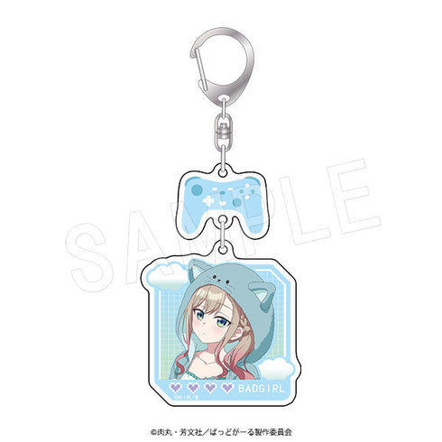 『ばっどがーる』アクリルキーホルダー アニマルルームウェアVer. 涼風涼