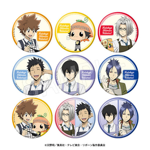 『家庭教師ヒットマンREBORN!』トレーディングホロ缶バッジ 調理実習Ver.【BOX】