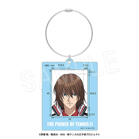 『新テニスの王子様』パスポート用写真ガイドキーホルダー 不二周助