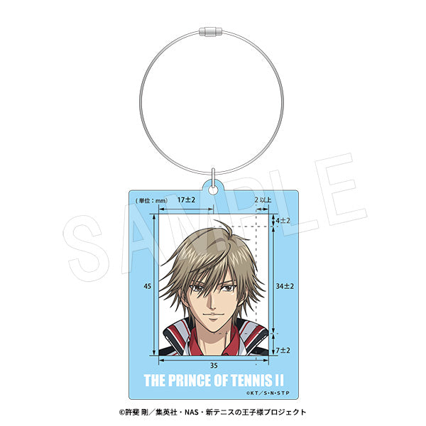 『新テニスの王子様』パスポート用写真ガイドキーホルダー 白石蔵ノ介