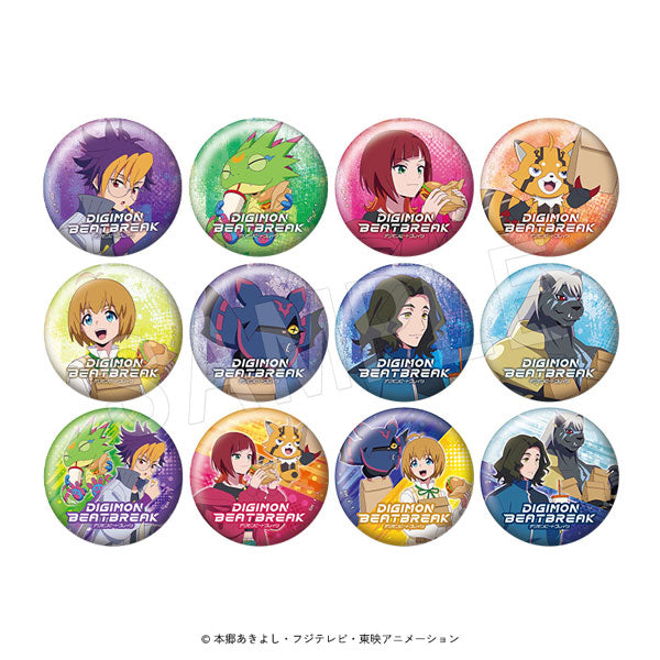 『デジモンシリーズ』DIGIMON BEATBREAK トレーディングホロ缶バッジ AGF2025Ver.【BOX】