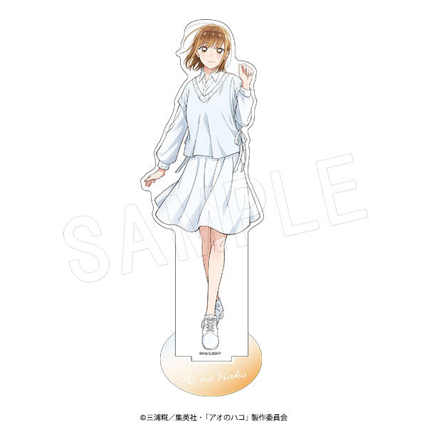 『アオのハコ』アクリルフィギュアスタンド BLACK&WHITE Ver. 鹿野千夏(WHITE)