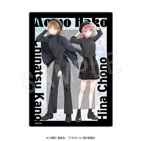 『アオのハコ』ホロアクリルアートパネル BLACK&WHITE Ver. BLACK
