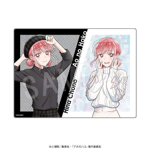 『アオのハコ』ホロアクリルアートパネル BLACK&WHITE Ver. 蝶野雛