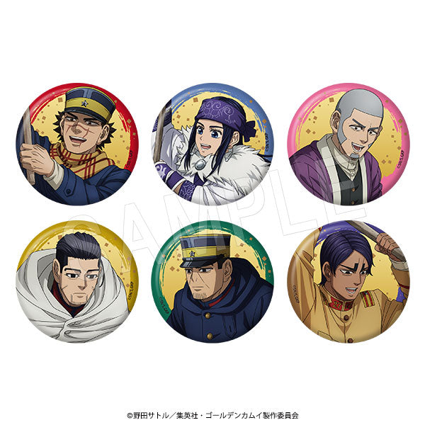 『ゴールデンカムイ』トレーディング缶バッジ 餅つきVer.【BOX】