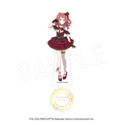"Gakuen Idolmaster" Acrylic Figure Stand: Sweets Ver. Sakiki Hanami