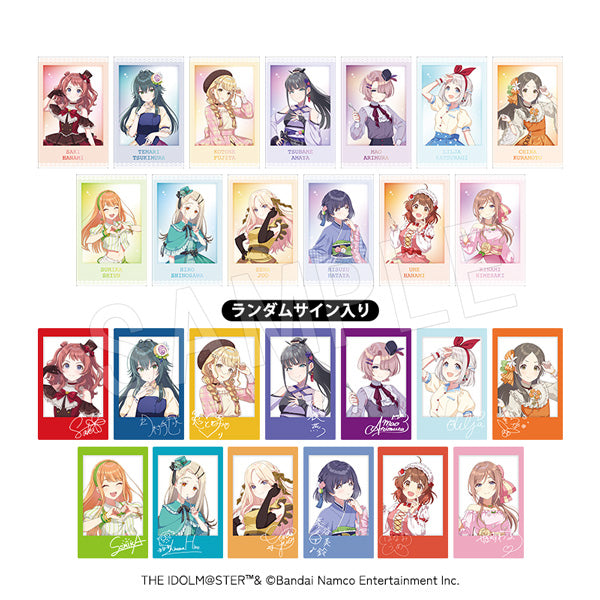 『学園アイドルマスター』ポラショットコレクション(ランダムサイン入り) スイーツVer.【BOX】