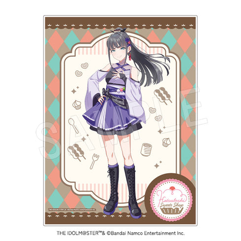 『学園アイドルマスター』メニューブック風ホロアクリルアートパネル スイーツVer. 雨夜燕