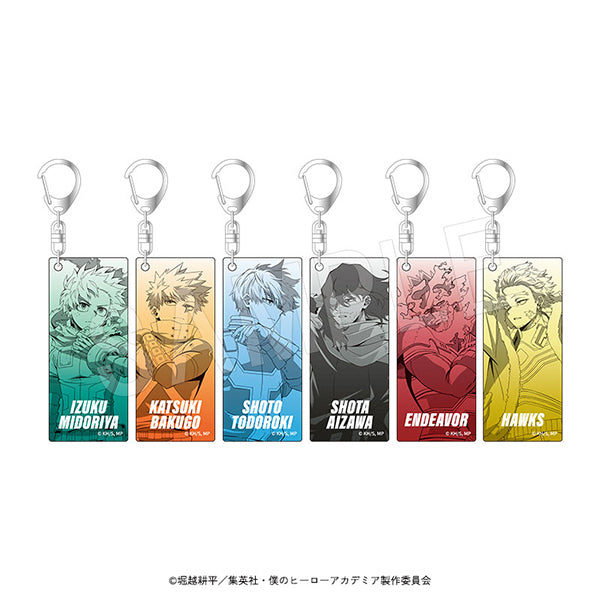 『僕のヒーローアカデミア』トレーディンググリッターアクリルキーホルダー SHIBUYA HEROES MISSION Ver.【BOX】