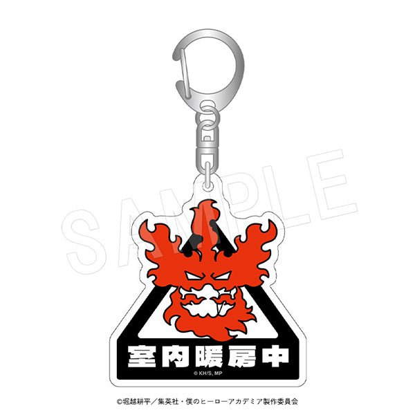"My Hero Academia" Hotel Guide Keychain: Endeavor