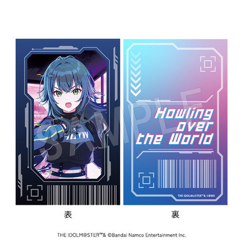 『学園アイドルマスター』Howling over the World カードキー風プラブロマイド 月村手毬