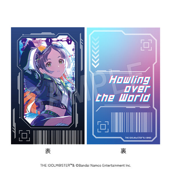 『学園アイドルマスター』Howling over the World カードキー風プラブロマイド 倉本千奈