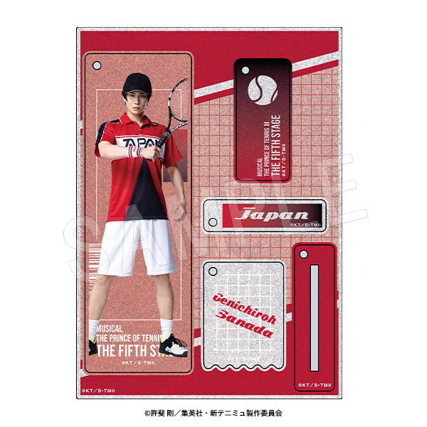 『ミュージカル 新テニスの王子様 The Fifth Stage』ラメアクリルスタンドキーホルダー 真田弦一郎