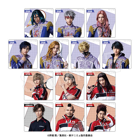 『ミュージカル 新テニスの王子様 The Fifth Stage』トレーディングアクリルバッジ スペイン&公演替わり出演【BOX】