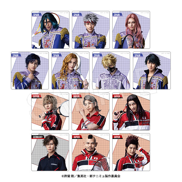 『ミュージカル 新テニスの王子様 The Fifth Stage』トレーディングアクリルバッジ スペイン&公演替わり出演【BOX】
