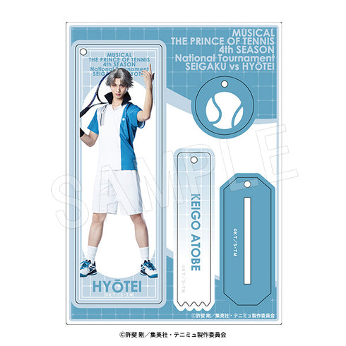 『ミュージカル テニスの王子様 4thシーズン』全国大会 青学(せいがく)vs氷帝 ラメアクリルスタンドキーホルダー 跡部景吾