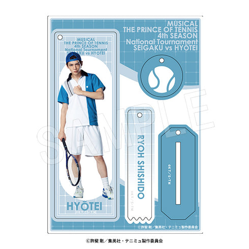 『ミュージカル テニスの王子様 4thシーズン』全国大会 青学(せいがく)vs氷帝 ラメアクリルスタンドキーホルダー 宍戸亮