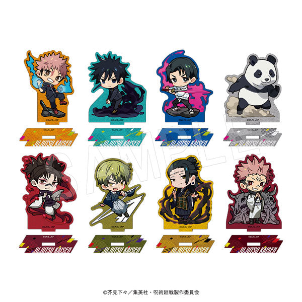 『呪術廻戦』トレーディンググリッターアクリルスタンド Art by くるみつ【BOX】