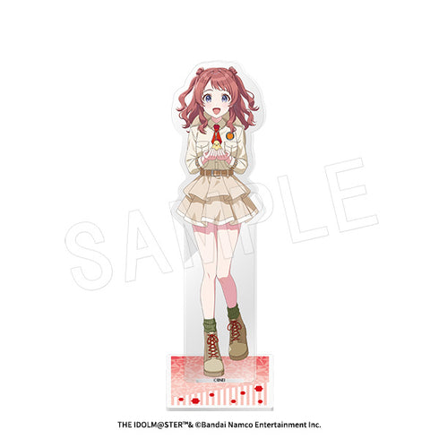 "Gakuen Idolmaster" Acrylic Figure Stand: Safari Ver. Sakiki Hanami