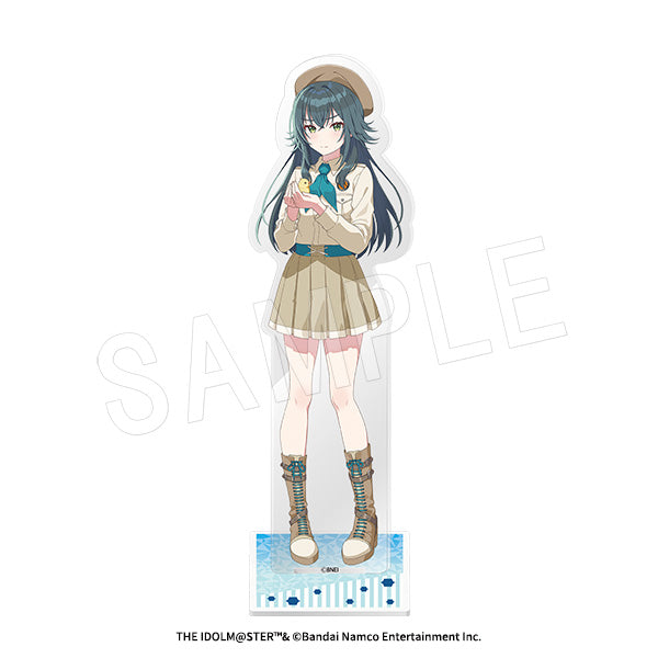 "Gakuen Idolmaster" Acrylic Figure Stand: Safari Ver. Tsukimura Temari