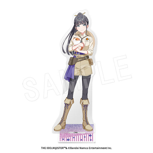 "Gakuen Idolmaster" Acrylic Figure Stand: Safari Ver. Amaya Tsubame