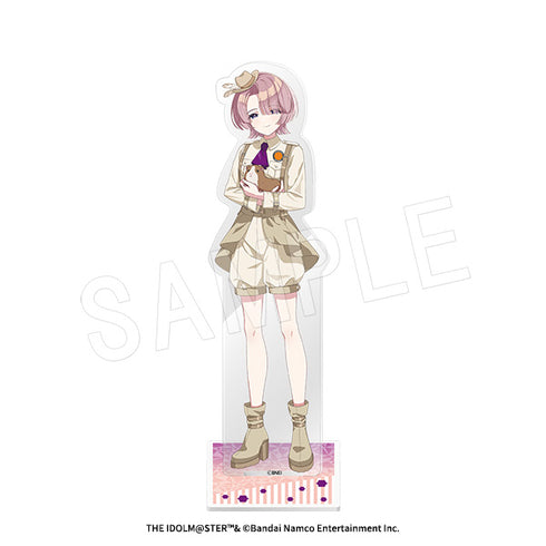 "Gakuen Idolmaster" Acrylic Figure Stand: Safari Ver. Mao Arimura