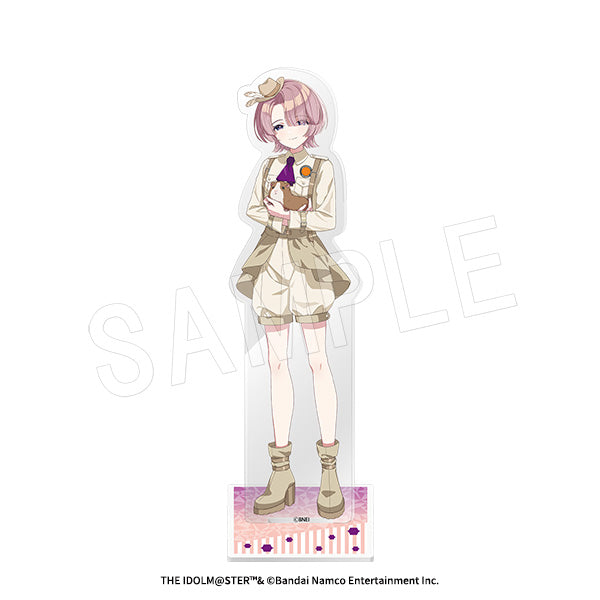 "Gakuen Idolmaster" Acrylic Figure Stand: Safari Ver. Mao Arimura